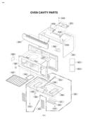 Part Location Diagram of 3850W2A233B LG Label,Cooking Guide