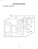 Part Location Diagram of 6871W1A454B LG PCB Assembly,Sub