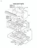 Part Location Diagram of 2B72705C LG Grease Filter