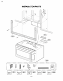 Part Location Diagram of 3850W1D130C LG Label,Cooking Guide