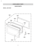 Part Location Diagram of 3650W1A055A LG Handle,Door