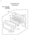 Part Location Diagram of 3720W0D165B LG Panel,Door