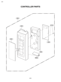 Part Location Diagram of 3572W0A203B LG Panel,Control