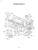 Part Location Diagram of 4810W3C006A LG Bracket,Capacitor