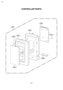 Part Location Diagram of 6871W1S045B LG PCB Assembly,Sub
