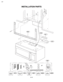 Part Location Diagram of 3861W1A043A LG Kit Assembly