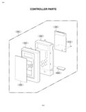 Part Location Diagram of 3572W1A174B LG Panel,Control