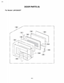 Part Location Diagram of ADC52169409 LG Door - Stainless Steel