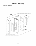 Part Location Diagram of ACM52283709 LG Controller Assembly,Keypad