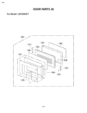 Part Location Diagram of MEB55508901 LG Handle,Door