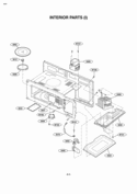 Part Location Diagram of 3300W1A046C LG Plate,Bottom
