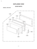Part Location Diagram of 4890W1D042P LG Window,Glass