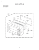 Part Location Diagram of 3650W1A029E LG Handle,Door