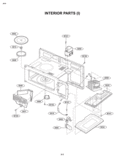 Part Location Diagram of 4370W1A011B LG Shaft,Turntable