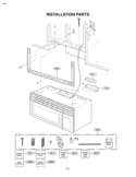 Part Location Diagram of 3850W1D135C LG Label,Cooking Guide