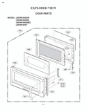 Part Location Diagram of 3536WRA001T LG Tape,Sealing