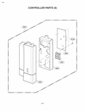 Part Location Diagram of 6871W1S210A LG PCB Assembly,Sub