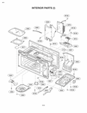 Part Location Diagram of 4974W0A007A LG Guide,Air