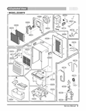 Part Location Diagram of MBH61856701 LG Cabinet