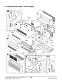 Air Conditioner Exploded View 1 Diagram and Parts List for LP070HED  LG Air Conditioner