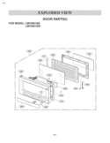 Part Location Diagram of 4760W1A018A LG Baffle