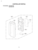 Part Location Diagram of 3720W0C303B LG Panel,Control