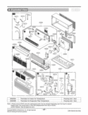 Air Conditioner Exploded View 1 Diagram and Parts List for LP155CED1  LG Air Conditioner