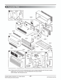 Part Location Diagram of ABQ31590005 LG Case Assembly,Control(Indoor)