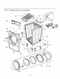 Part Location Diagram of 4810EL3009C LG Bracket,Base