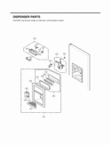 Part Location Diagram of 5007JA3006X LG Cap Assembly,Duct