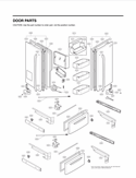 Part Location Diagram of EAU57077901 LG Motor,DC Auger