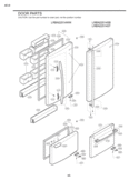 Part Location Diagram of 3581JJ8024G LG DOOR ASSEMBLY,REFRIGERATOR