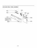 Dishwasher Exploded View 6 Diagram and Parts List for LDF9932ST D1412TB LG Dishwasher
