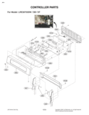 CONTROLLER PARTS Diagram and Parts List for LRE30755ST  LG Range