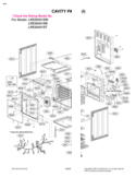 CAVITY PARTS I Diagram and Parts List for LRE30451ST  LG Range