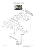 CONTROLLER PARTS Diagram and Parts List for LRE30757ST LRE30757ST/00 LG Range