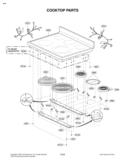 COOKTOP PARTS Diagram and Parts List for LRE30757ST LRE30757ST/00 LG Range