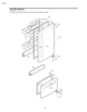Part Location Diagram of AED37133127 LG Handle Assembly,Freezer
