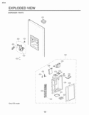 Part Location Diagram of MJS42627202 LG Tray,Drain