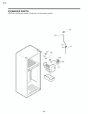 ICE MAKER PARTS . Diagram and Parts List for LTC22350ST  LG Refrigerator