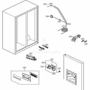 Part Location Diagram of ACQ87420607 LG COVER ASSEMBLY,DISPLAY