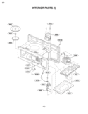 Part Location Diagram of 3300W1A052B LG Plate,Bottom