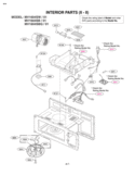 Part Location Diagram of 4810W1A065B LG Bracket,Sensor