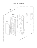 Part Location Diagram of 3572W0A203A LG Panel,Control