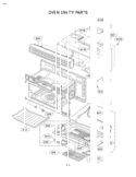 Part Location Diagram of 3530W0A011B LG Grille,Vent