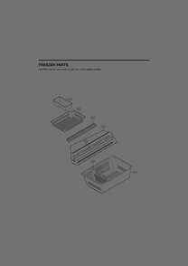 Freezer Parts Diagram and Parts List for GC-L28AGSXM ASTCNA0 LG Refrigerator