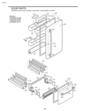 DOOR PARTS          Models Diagram and Parts List for LRDN22734TT  LG Refrigerator
