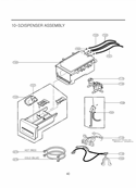 Part Location Diagram of EAD54169501 LG Harness,Multi