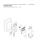 ICE BANK PARTS Diagram and Parts List for LMX28983ST LMX28983ST /02 LG Refrigerator