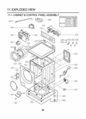 Part Location Diagram of EBR36870713 LG PCB Assembly,Display
